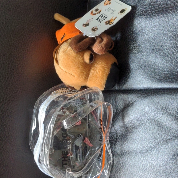 The Dog 5" Miniature Dachshund Plush with bag - Picture 2 of 6